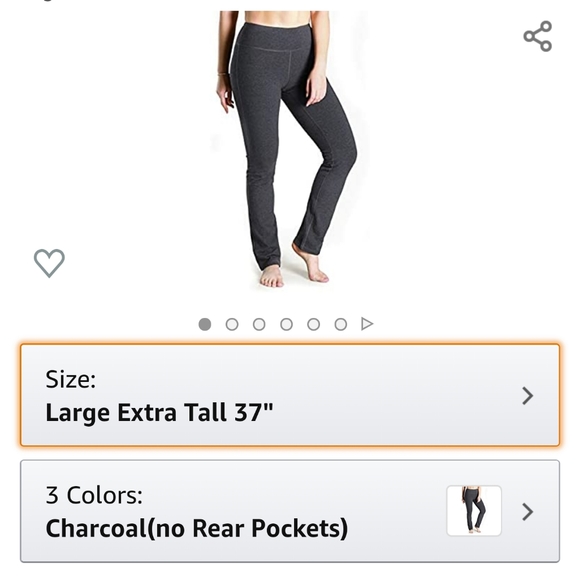 extra tall yoga pants